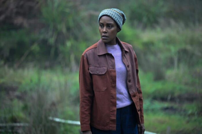 Christine Adams in “Hijack,” premiering January 14, 2026 on Apple TV+