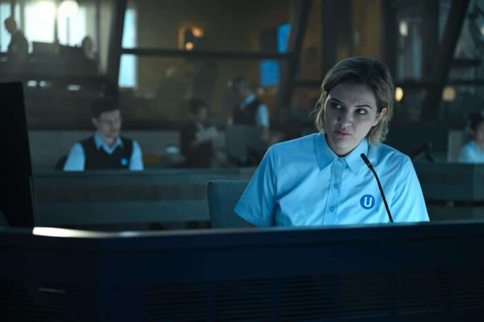 Lisa Vicari in “Hijack,” premiering January 14, 2026 on Apple TV+