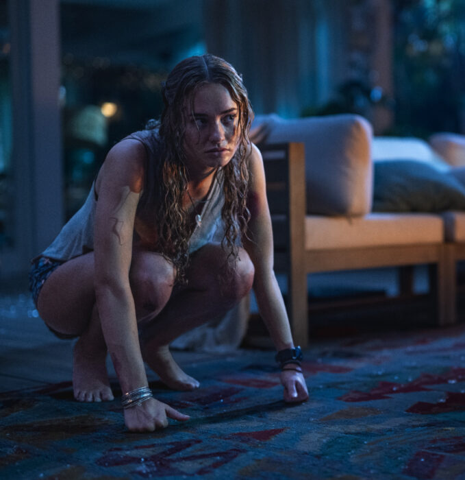 Johnny Sequoyah as “Lucy" in Primate from Paramount Pictures.