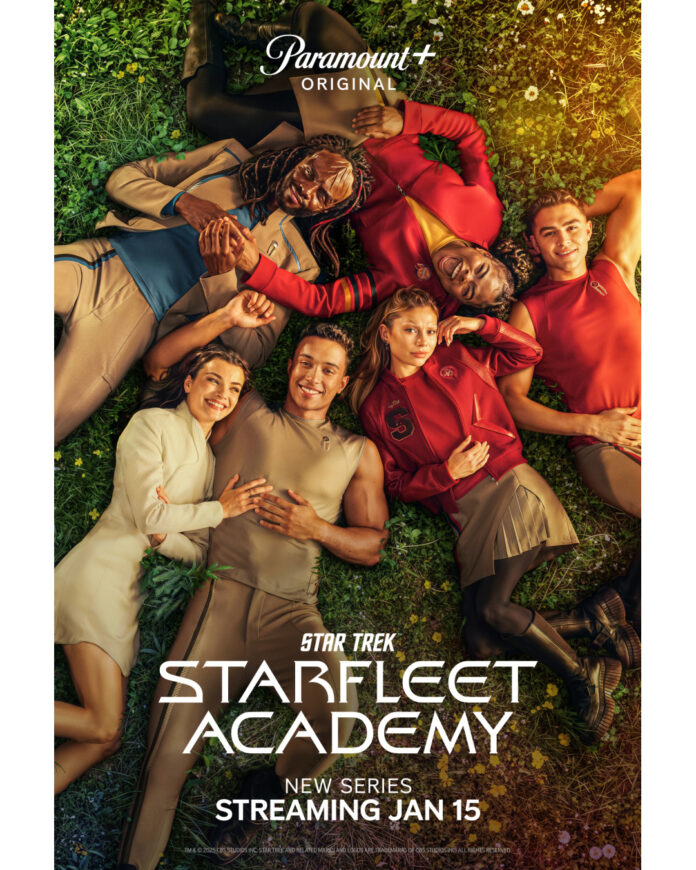 Key art for “Star Trek: Starfleet Academy” now streaming on Paramount+