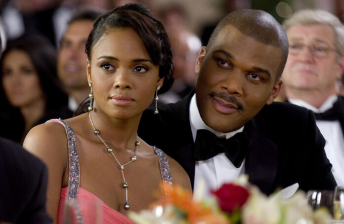 Tyler Perry and Sharon Leal of Netflix sequel “Why Did I Get Married Again?”