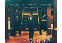 ‘The Dutchman’ Trailer: A Chilling New Take On A Classic Story 'The Dutchman' movie poster showing André Holland on a subway platform with an upside down reflection of Kate Mara below him.