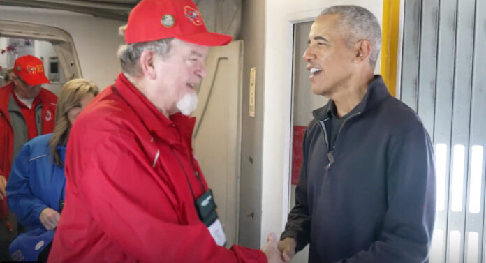 Barack Obama surprised Korean and Vietnam War veterans on an Honor Flight to D.C., delivering heartfelt thanks ahead of Veteran’s Day.