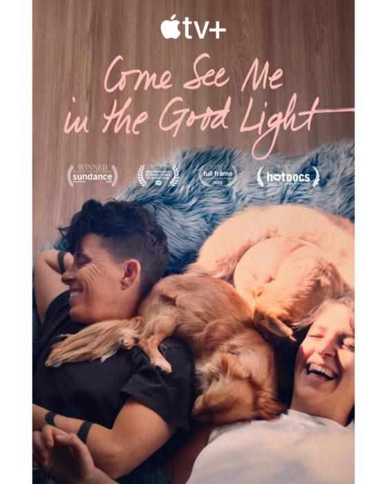 Come See Me In The Good Light Apple TV+ documentary key art