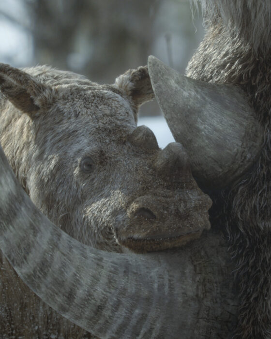 Prehistoric Planet Ice Age Apple TV+ documentary key art