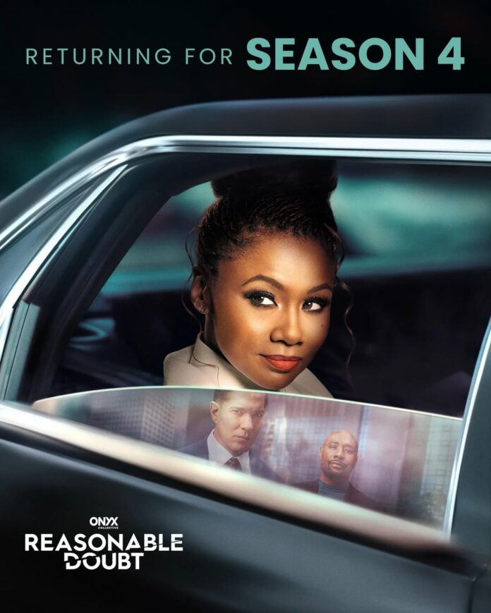 reasonable-doubt-hulu-season-4-renewal Emayatzy Corinealdi stars as Jax in Hulu’s legal drama “Reasonable Doubt,” renewed for Season 4.