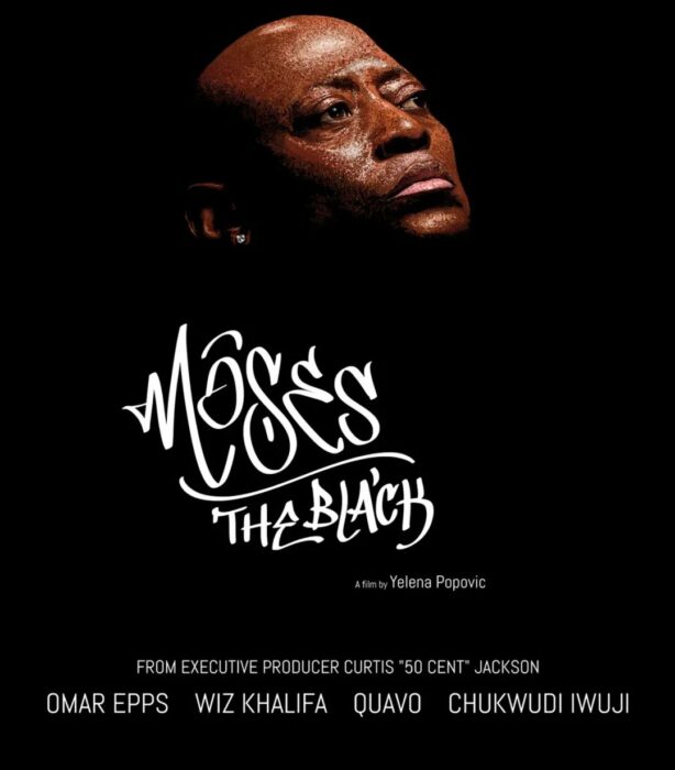 The official key art for Moses The Black, in theaters January 30, 2026.