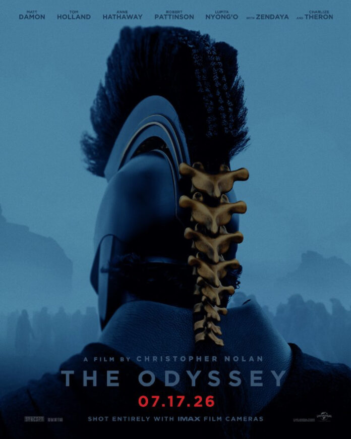 The-Odyssey-Teaser-Poster-Christopher-Nolan Christopher Nolan unveils a new poster for “The Odyssey” as its IMAX prologue screens ahead of 'Avatar: Fire and Ash.'
