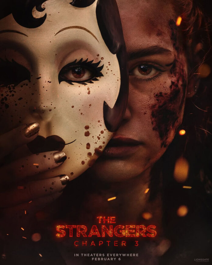 The official teaser poster for 'The Strangers - Chapter 3'