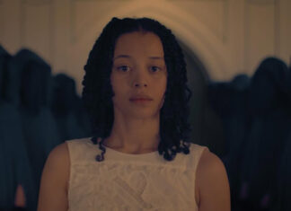 Hulu Releases First-Look Photos From ‘The Testaments’ Ahead Of Its April Premiere Chase Infiniti in a first look photo from Hulu series “The Testaments.”