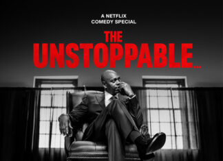 Netflix Drops Dave Chappelle’s ‘The Unstoppable’ After Jake Paul Fight, Read Social Media Reactions Key art for Dave Chappelle’s Netflix comedy special “The Unstoppable,” filmed in Washington, D.C.