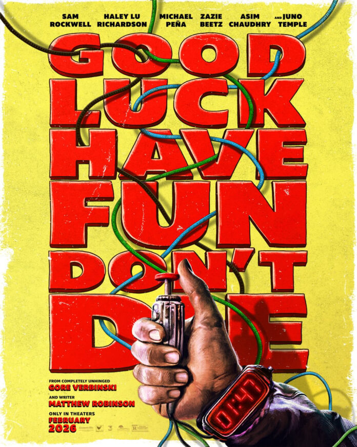 The teaser trailer for 'Good Luck, Have Fun, Don’t Die' reveals Sam Rockwell as a time traveler recruiting diner patrons to save humanity.