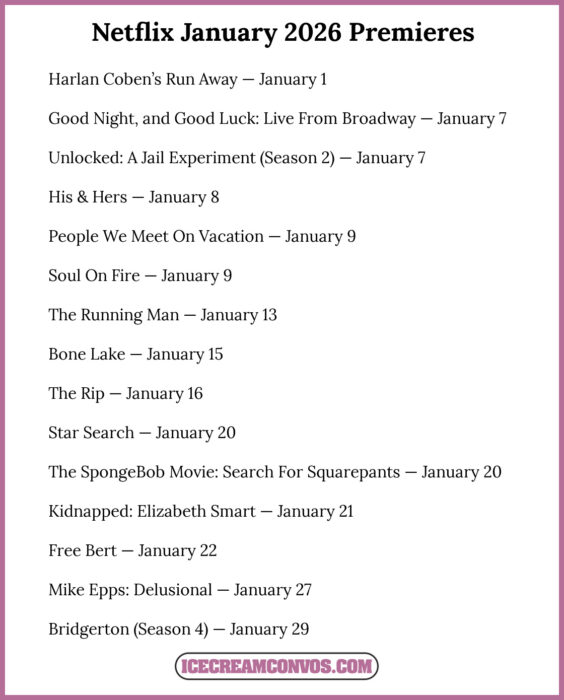 Your guide to what to watch on Netflix in January 2026 with 16 new movies and shows, updated as releases change.