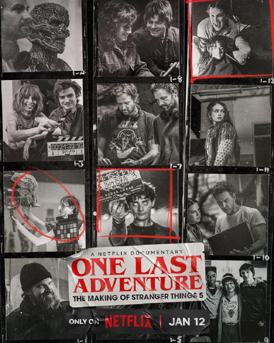The official key art for One Last Adventure The Making Of Stranger Things Season 5