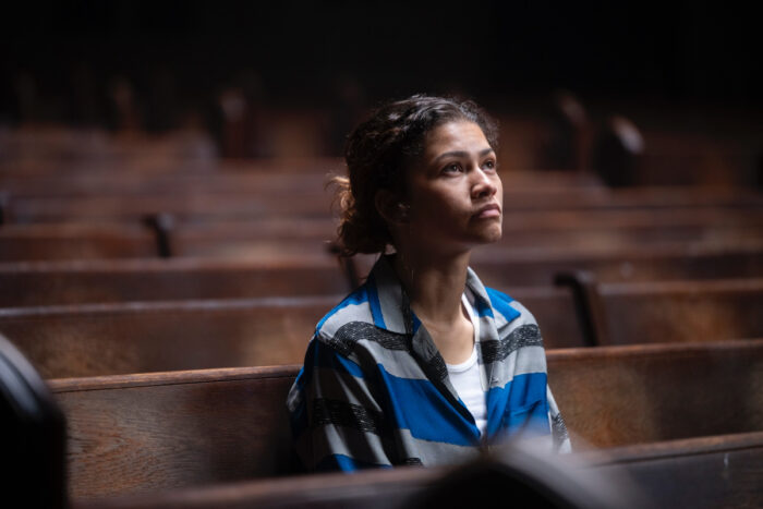 Rue (Zendaya) in the official HBO trailer for Euphoria Season 3.