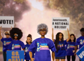 Barbie Honors Juneteenth Icon Dr. Opal Lee With New Doll Dr. Opal Lee Barbie doll honoring the Grandmother of Juneteenth in the Barbie Inspiring Women collection