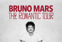 Bruno Mars Returns With ‘The Romantic Tour 2026’ And His First Solo Album In Nearly A Decade Bruno Mars poses on the official poster for The Romantic Tour 2026, promoting his global stadium tour in support of his new album.
