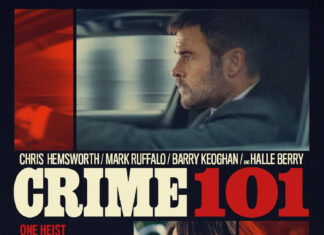 New ‘Crime 101’ Trailer Raises the Stakes in Chris Hemsworth and Halle Berry’s L.A. Heist Thriller 'Crime 101' movie poster featuring Chris Hemsworth, Halle Berry, and Mark Ruffalo in the 2026 crime thriller set in Los Angeles