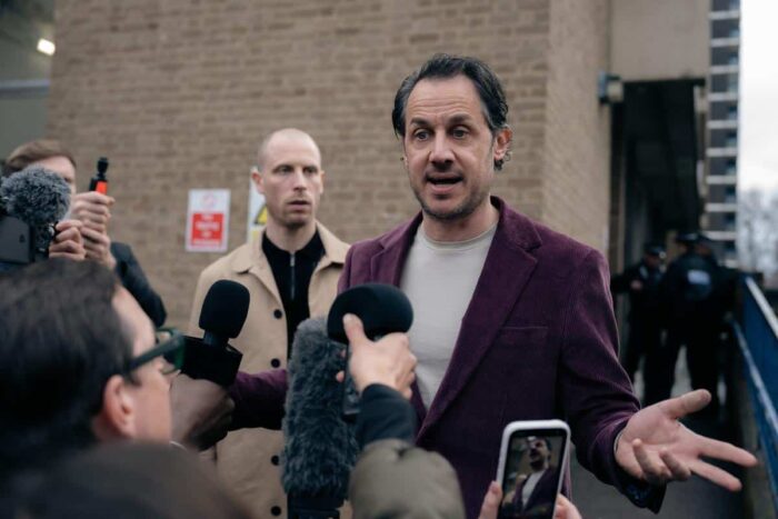 Dustin Demri-Burns in “Criminal Record,” premiering April 22, 2026 on Apple TV.