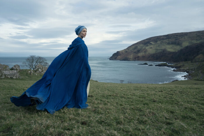 Jodie Comer as the mysterious woman who offers redemption to Robin Hood in “The Death Of Robin Hood”