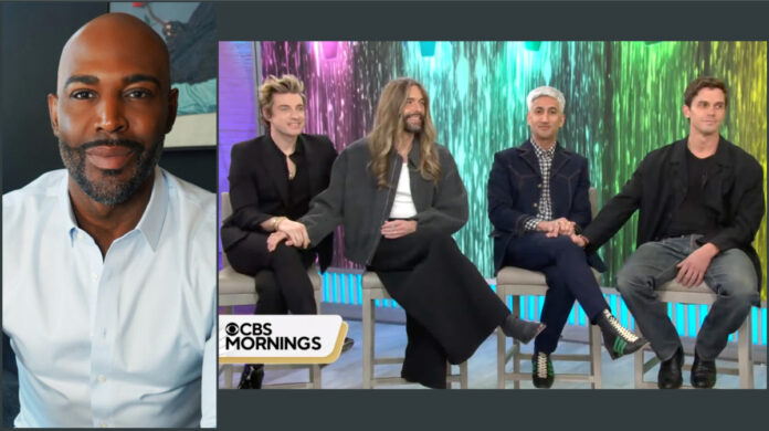 The Queer Eye cast attends a morning show interview as Karamo Brown skips press appearances.