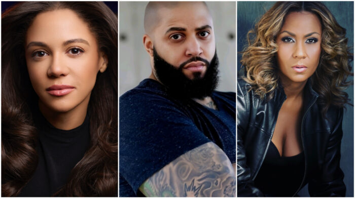 R. Marcus Taylor, Courtney Grace, and Kiki Haynes star in “Lazarus: The Awakening,” streaming January 31, 2026.