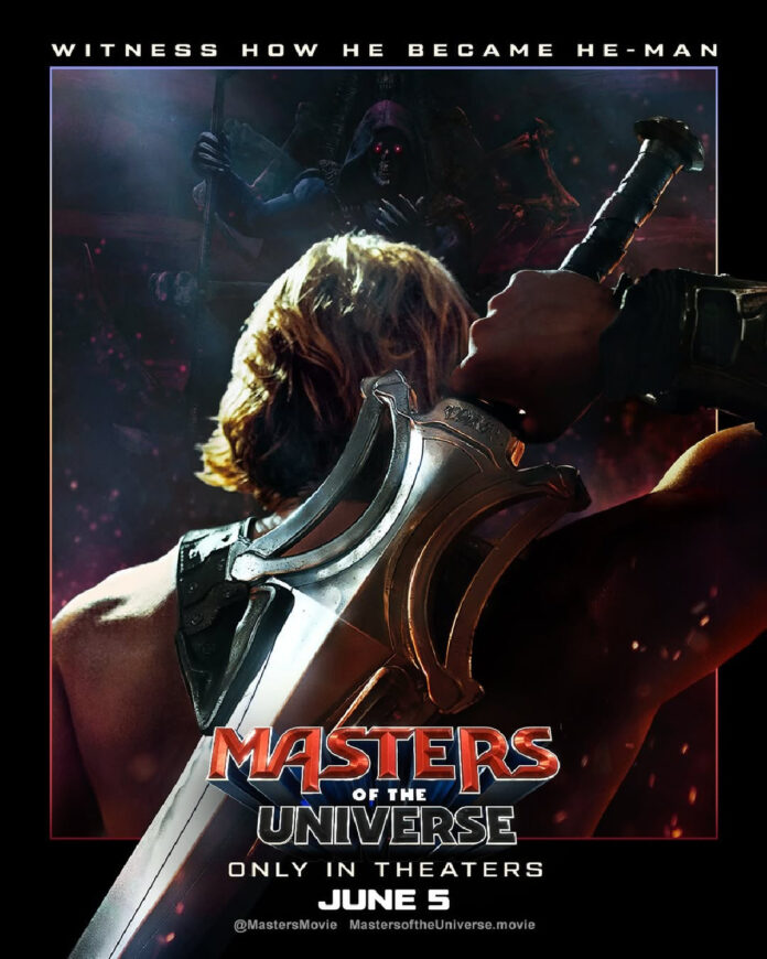 Teaser poster for ‘Masters of the Universe’ live-action movie from Amazon MGM Studios