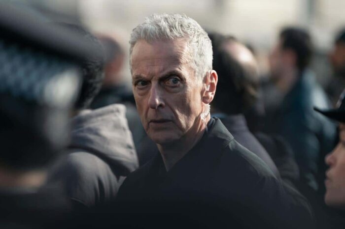 Peter Capaldi in “Criminal Record,” premiering April 22, 2026 on Apple TV.