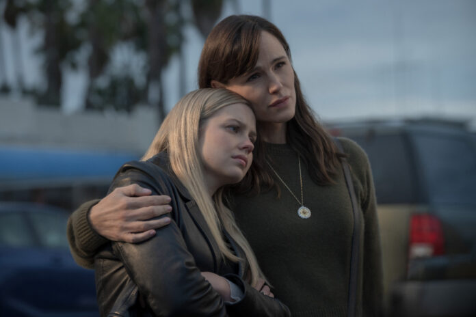 Angourie Rice and Jennifer Garner in "The Last Thing He Told Me," premiering February 20, 2026 on Apple TV.