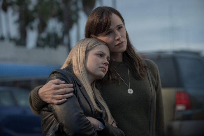 Angourie Rice and Jennifer Garner in "The Last Thing He Told Me," premiering February 20, 2026 on Apple TV.