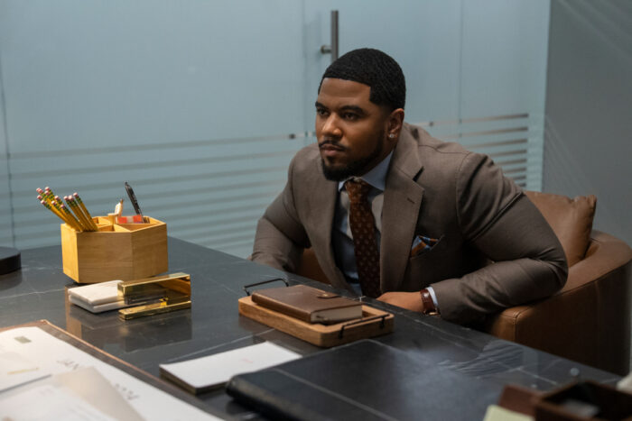 Julian Horton in a scene from Tyler Perry’s Beauty In Black Season 2 Part 2