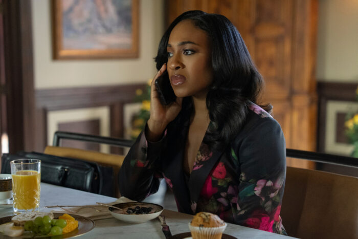 Taylor Polidore Williams portraying Kimmie in Beauty In Black Season 2 Part 2