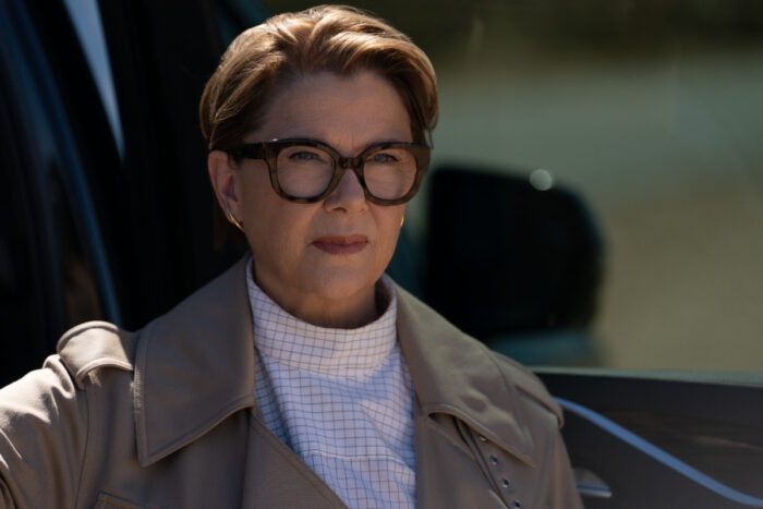 Annette Bening in a first-look image from the Apple TV series “Lucky”