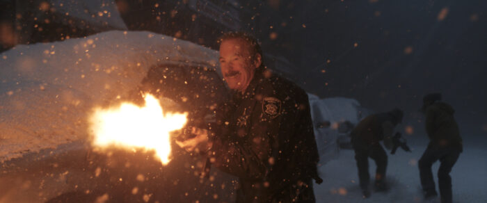 Bob Odenkirk as Sheriff Ulysses in Normal (2026), directed by Ben Wheatley
