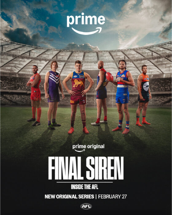 Final Siren Inside the AFL Prime Video docuseries following AFL teams
