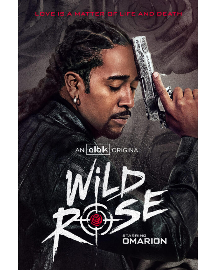 omarion-wild-rose-key-art-allblk Omarion in key art for ALLBLK crime drama series “Wild Rose” playing hitman Roosevelt “Rose”