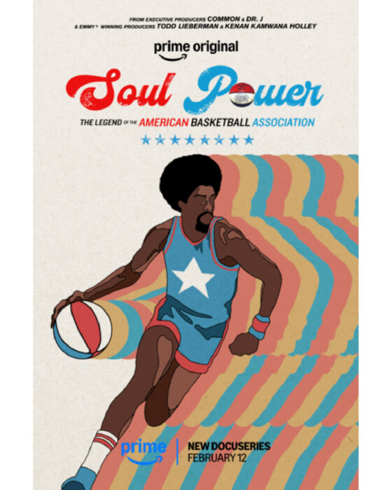Soul Power The Legend of the ABA Prime Video basketball docuseries key art