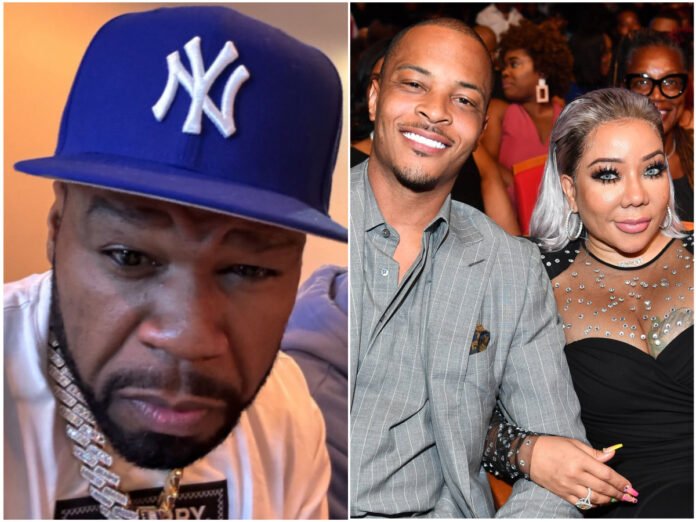 50 Cent hints at a “Surviving T.I. & Tiny” documentary and warns T.I. to hire crisis PR as old allegations resurface.