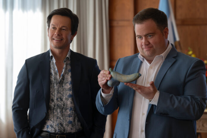 Mark Wahlberg and Paul Walter Hauser in Balls Up Prime Video April 2026 comedy
