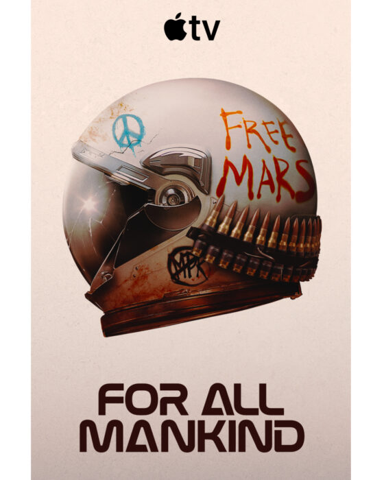 Mars colony and space crew in Apple TV series “For All Mankind” Season 5 key art
