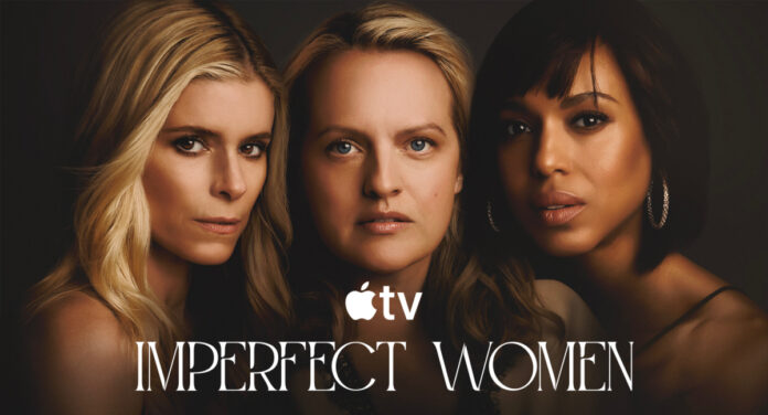 “Imperfect Women” is now streaming on Apple TV. Watch the first two episodes of this twisty thriller starring Elisabeth Moss and Kerry Washington.