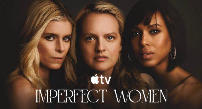 “Imperfect Women” is now streaming on Apple TV. Watch the first two episodes of this twisty thriller starring Elisabeth Moss and Kerry Washington.