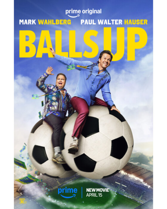 Mark Wahlberg and Paul Walter Hauser in Balls Up Prime Video April 2026 comedy