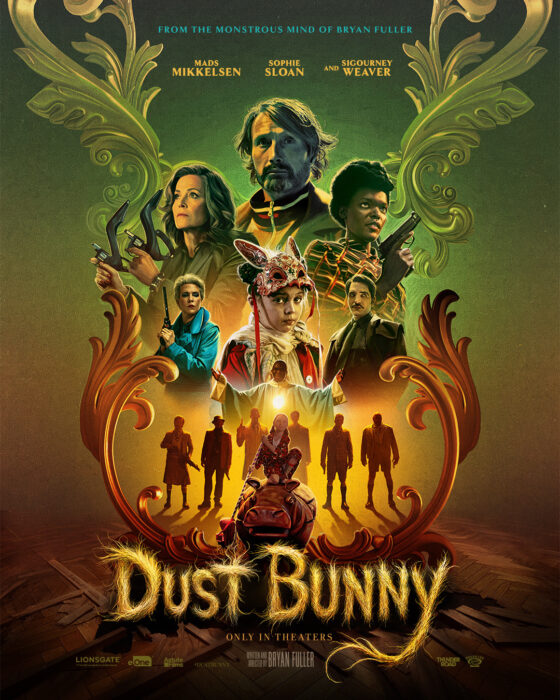 Mads Mikkelsen and Sigourney Weaver in “Dust Bunny” fantasy thriller premiering April 17, 2026 on HBO Max