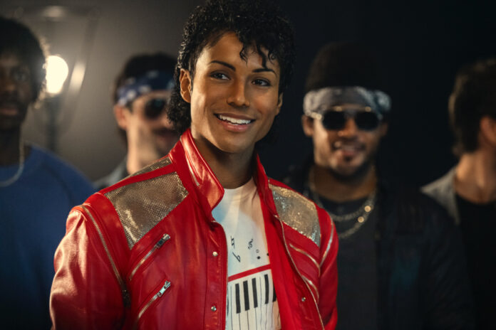 Jaafar Jackson as Michael Jackson in “Michael” (2026) biopic portraying the legendary entertainer’s early rise to fame