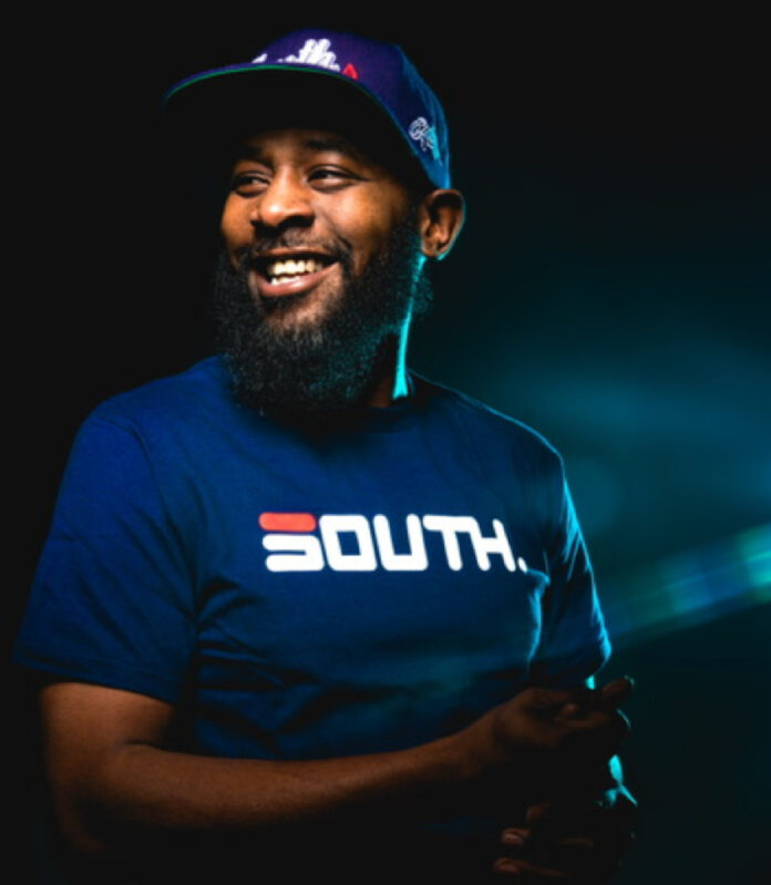 Karlous Miller speaks during an interview about the We Them Ones Tour, comedy in the social media era, and his past as a firefighter.