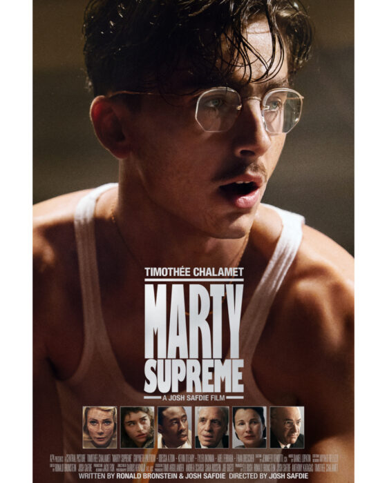 Timothée Chalamet in “Marty Supreme” film premiering April 24, 2026 on HBO Max