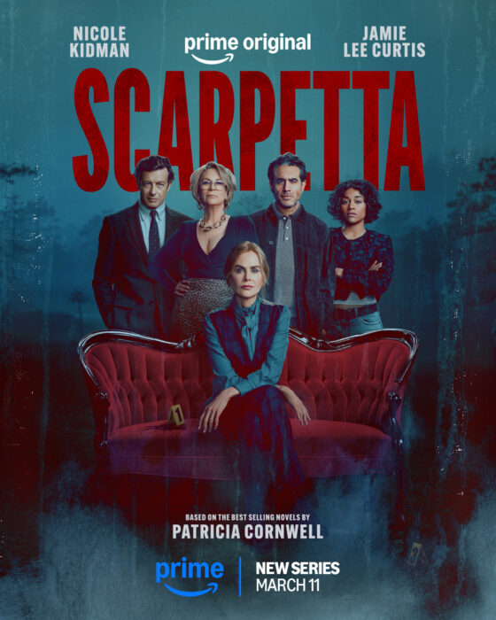 Scarpetta Prime Video key art starring Nicole Kidman as Dr. Kay Scarpetta