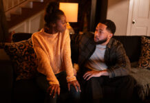 ‘The Chi’ Final Season First Look: Who Won’t Make It Out? Birgundi Baker as Kiesha and Jacob Latimore as Emmett in “The Chi” Season 8 on Paramount+