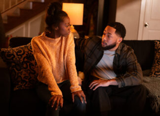 ‘The Chi’ Final Season First Look: Who Won’t Make It Out? Birgundi Baker as Kiesha and Jacob Latimore as Emmett in “The Chi” Season 8 on Paramount+